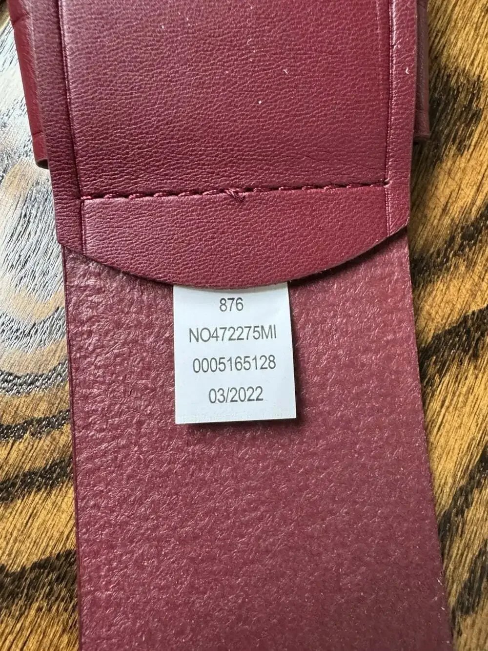 Nordstrom Women's Wide Belt Size Small Red